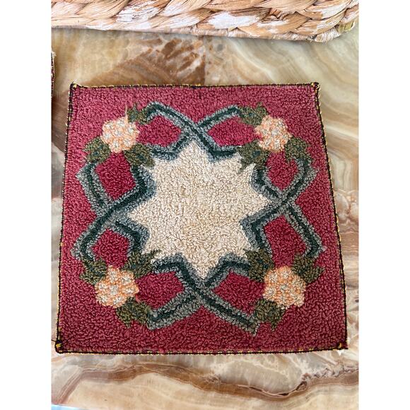 Pair of Coasters: Made in Occupied Japan - Picture 2 of 5